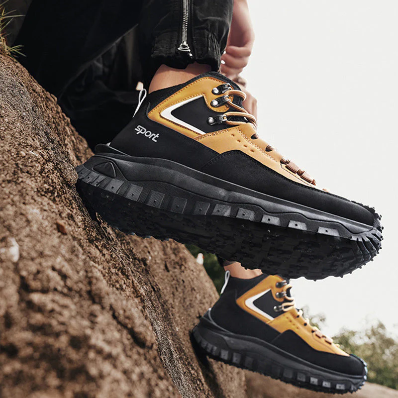 Buty m?skie casual z siateczk? - oddychaj?ce, lekkie i antypo?lizgowe