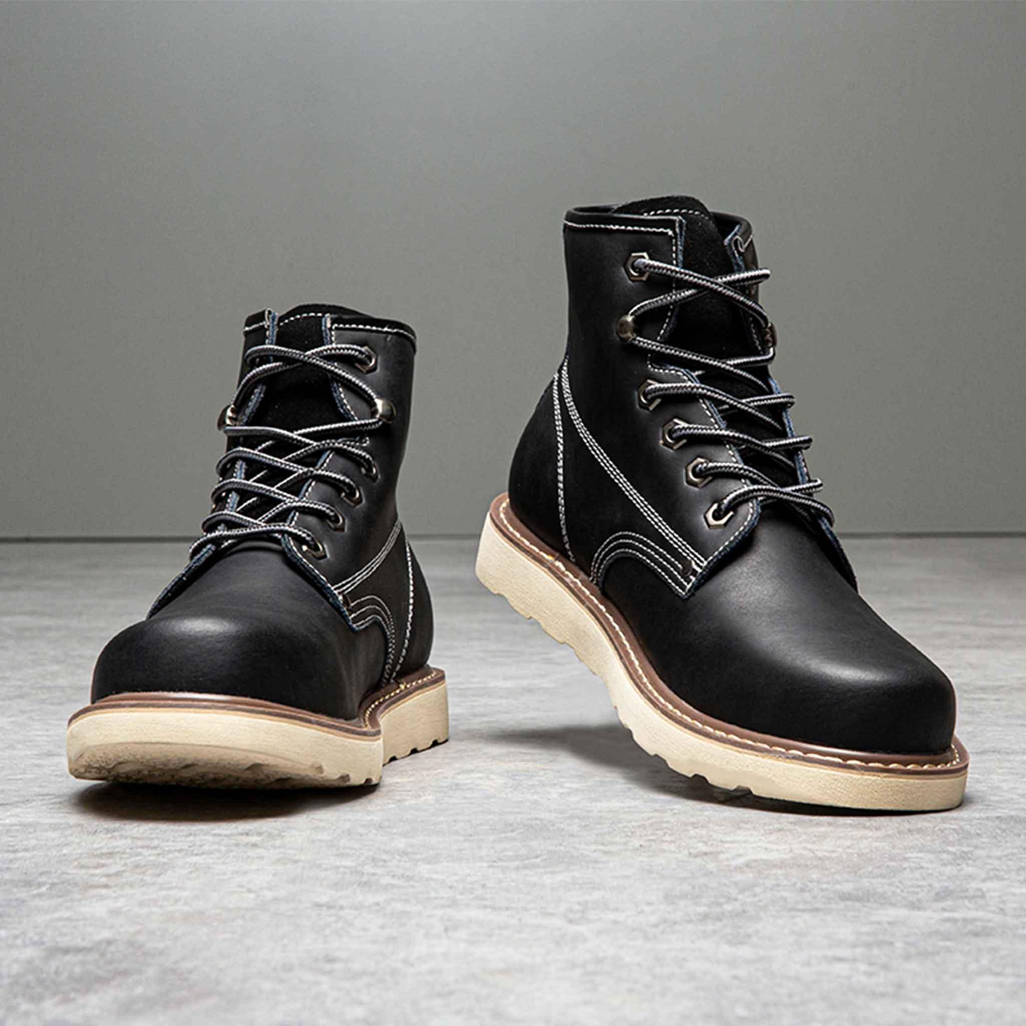 M?skie Buty Robocze �C Mi?kkie Palce I Podeszwa Na Koturnie