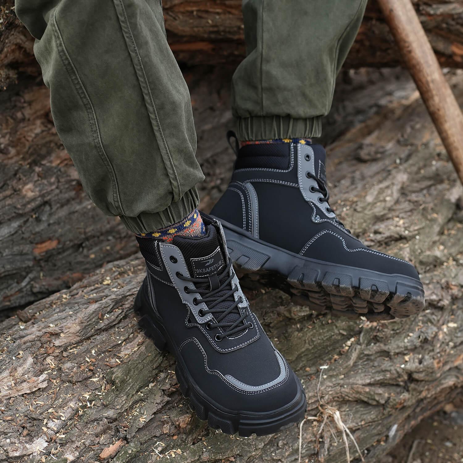 Lekkie Wodoodporne Buty Ze Stalowym Noskiem