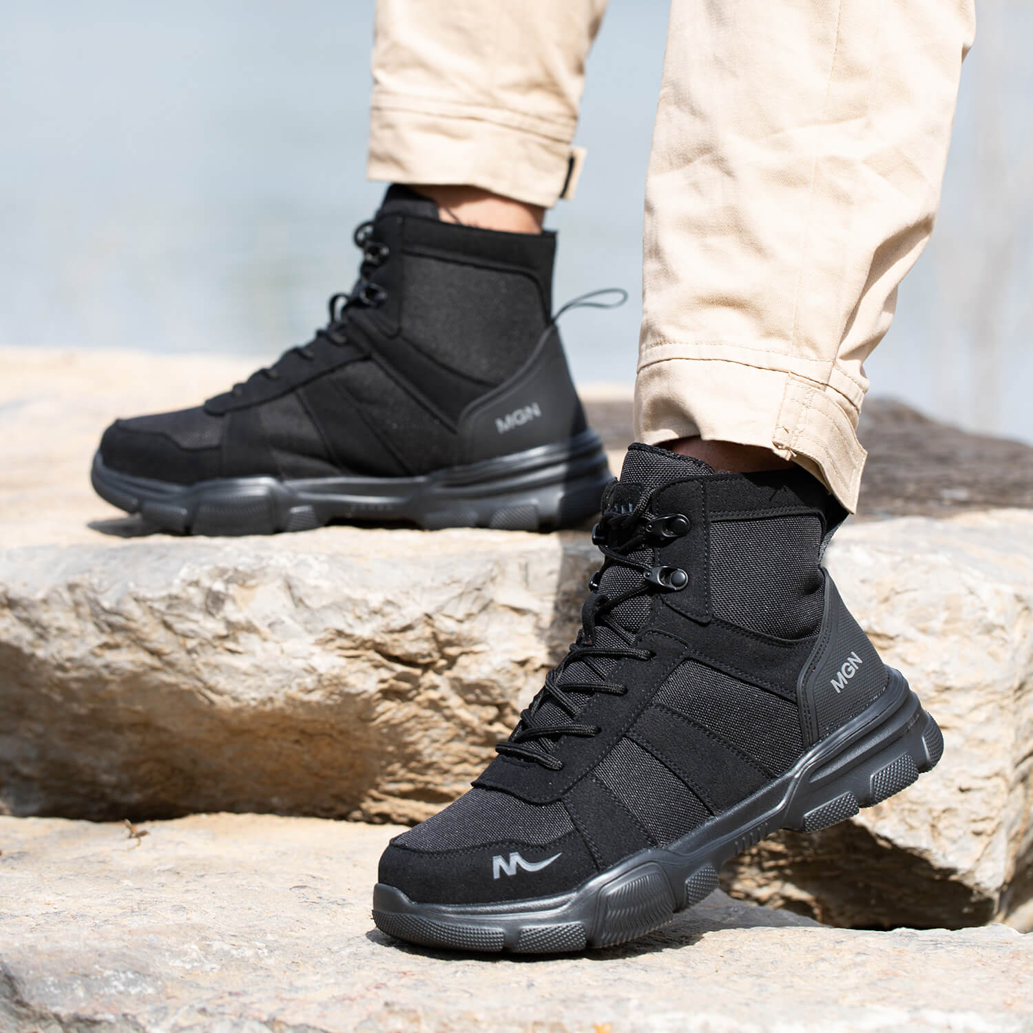 M?skie Buty Robocze �C Lekkie ze Stalowym Noskiem