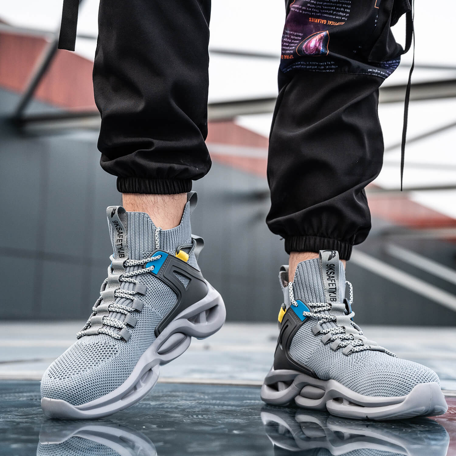 S3 Wygodne Buty Z Wysokimi Stalowymi Noskami