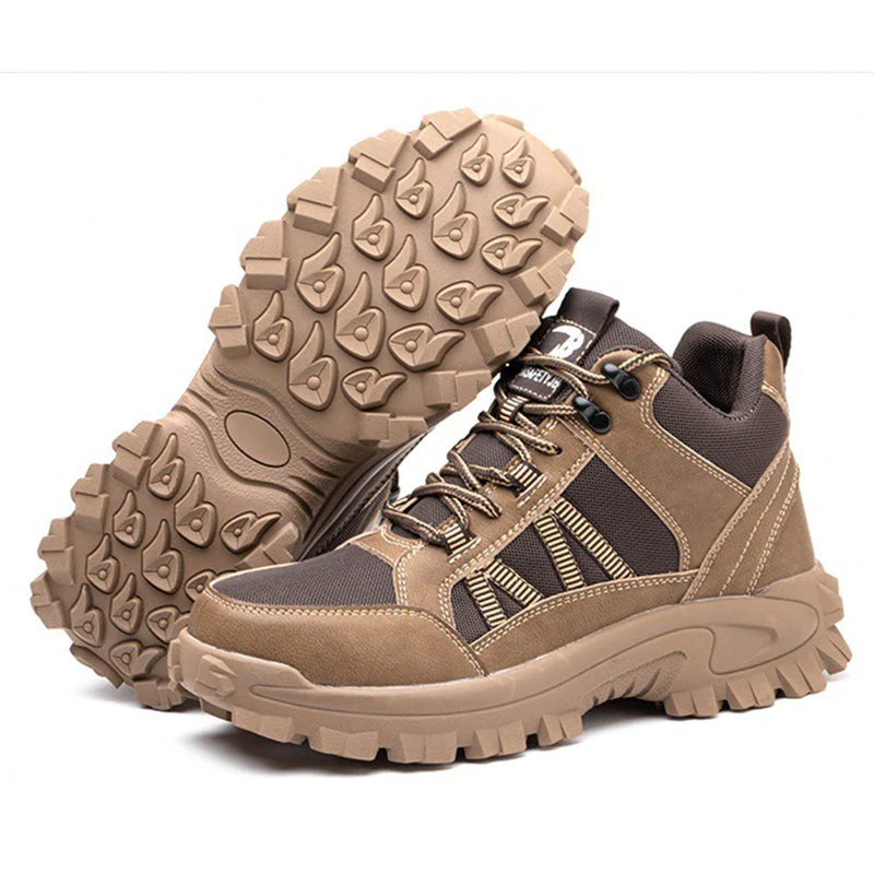 Buty robocze m?skie kevlar z noskiem stalowym - oddychaj?ce i antypo?lizgowe