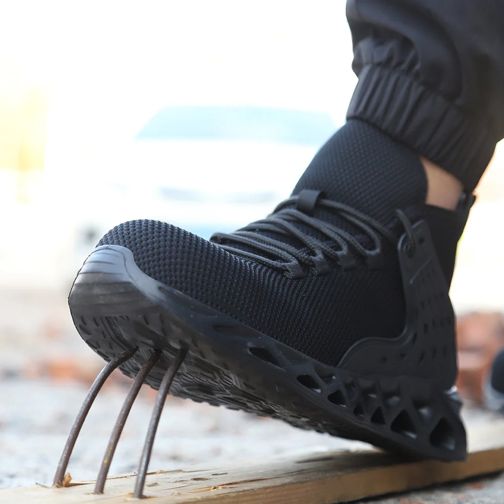 S25 Oddychaj?ce Wysokie Buty Robocze Orthoguard | Ze Stalowym Noskiem dla M??czyzn