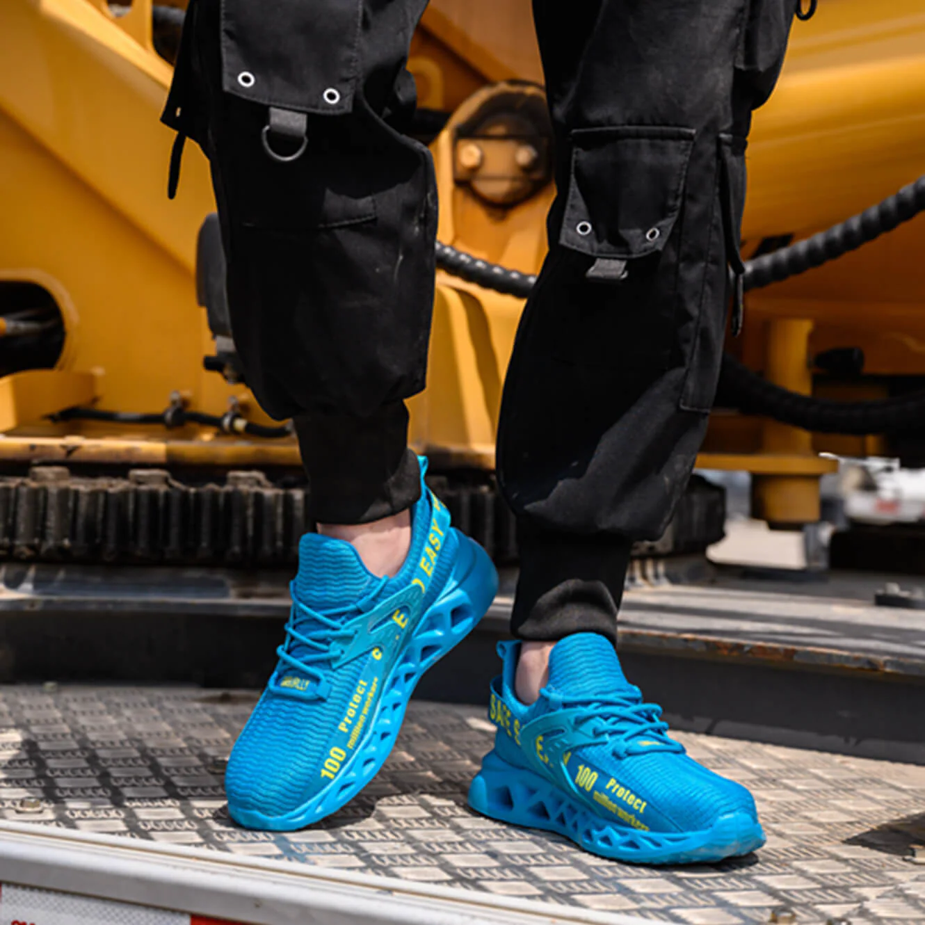 Stylowe M?skie Tenis��wki Robocze S3 Stalowy Palec