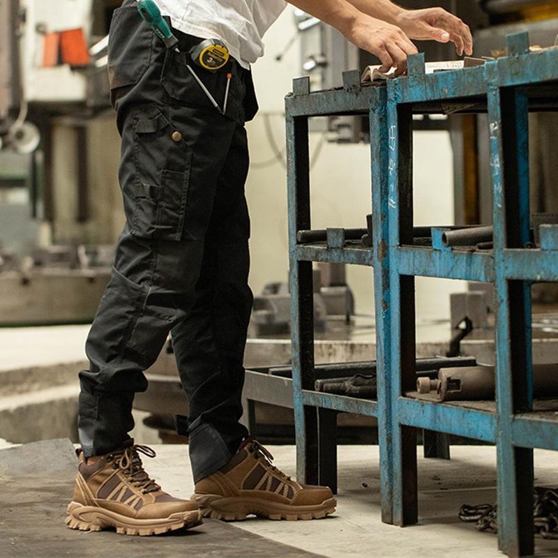 Buty robocze m?skie kevlar z noskiem stalowym - oddychaj?ce i antypo?lizgowe