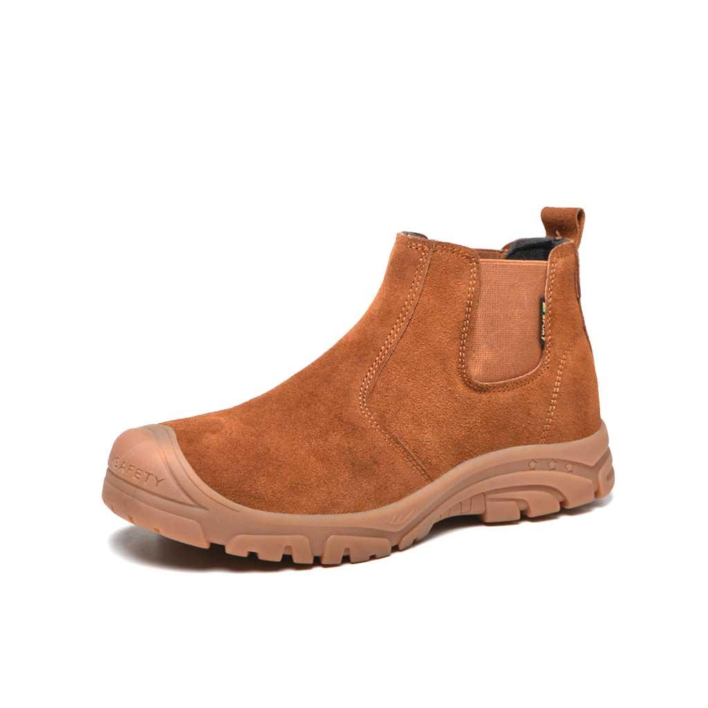 M?skie Buty Typu Chelsea Boots Stalowy Palec - Antypo?lizgowe Obuwie Ochronne