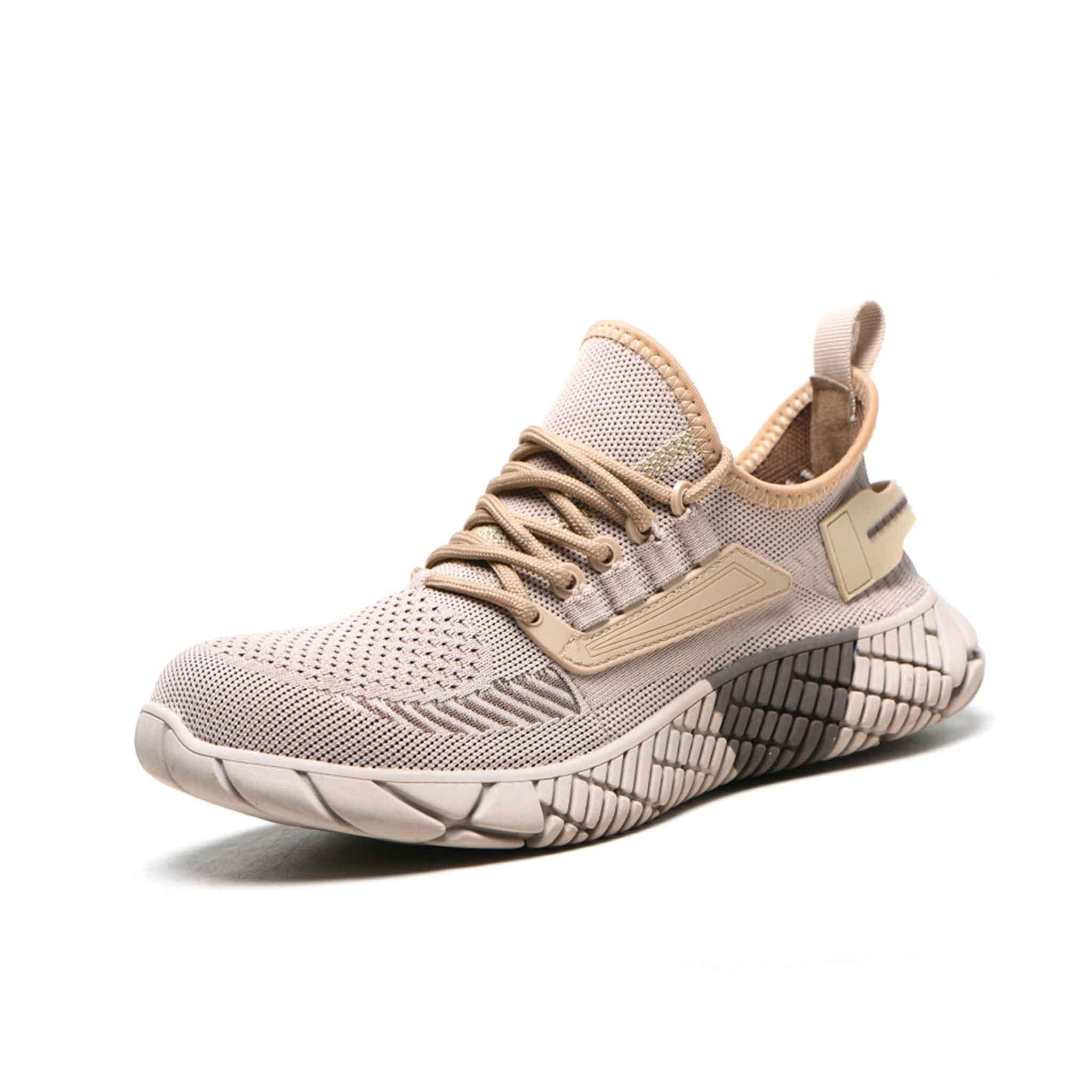 S25 M?skie Buty Sportowe ze Stalowym Noskiem - Gumowa Podeszwa