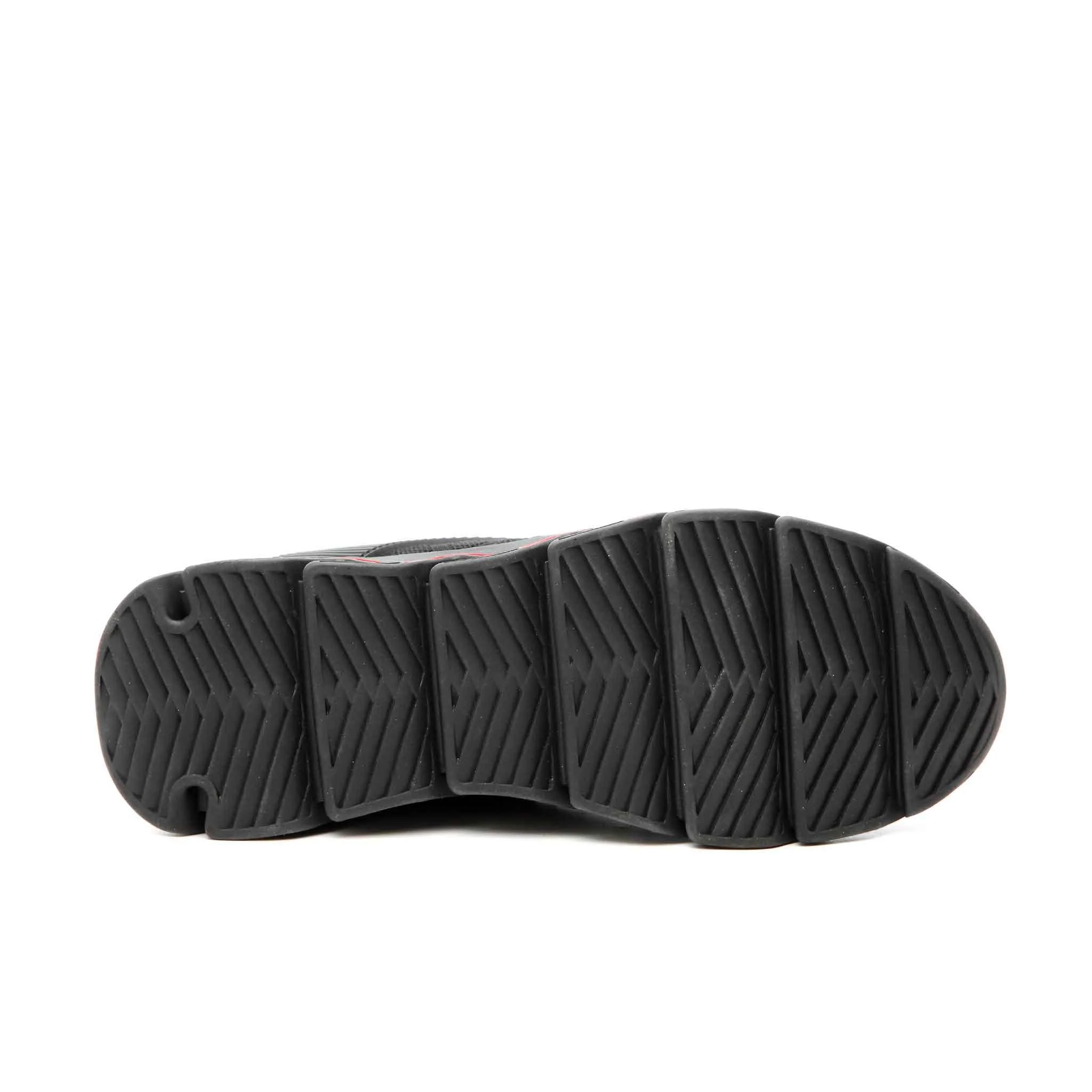 S25 M?skie Buty Sportowe ze Stalowym Noskiem - Podeszwa Gumowa