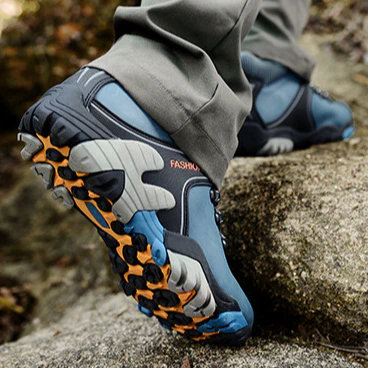 Buty robocze m?skie z metalowym podnoskiem - lekkie z odporn? cholewk?