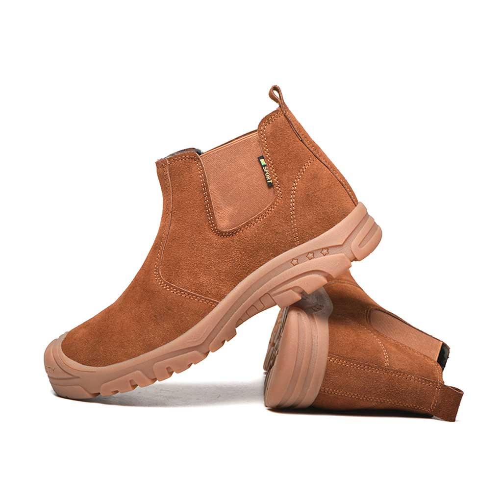 M?skie Buty Typu Chelsea Boots Stalowy Palec - Antypo?lizgowe Obuwie Ochronne