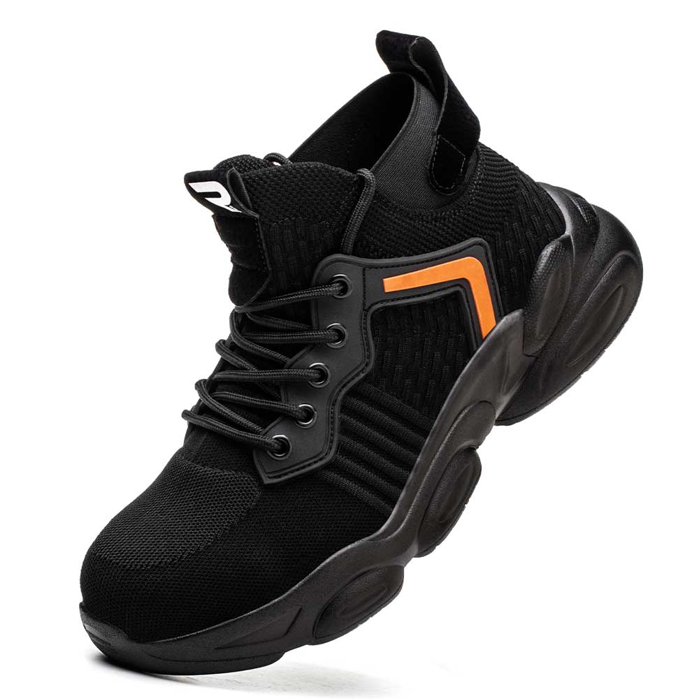 Buty robocze m?skie ze stalowym noskiem i kevlarem - lekkie i oddychaj?ce