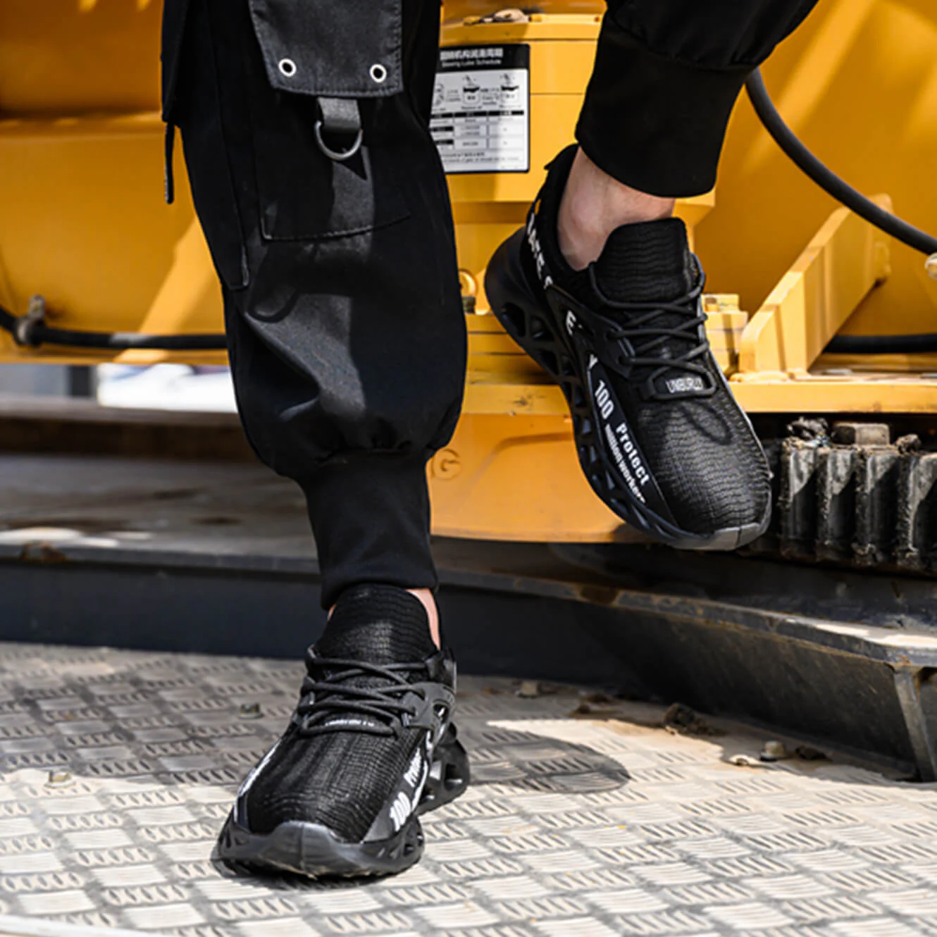 Stylowe M?skie Tenis��wki Robocze S3 Stalowy Palec