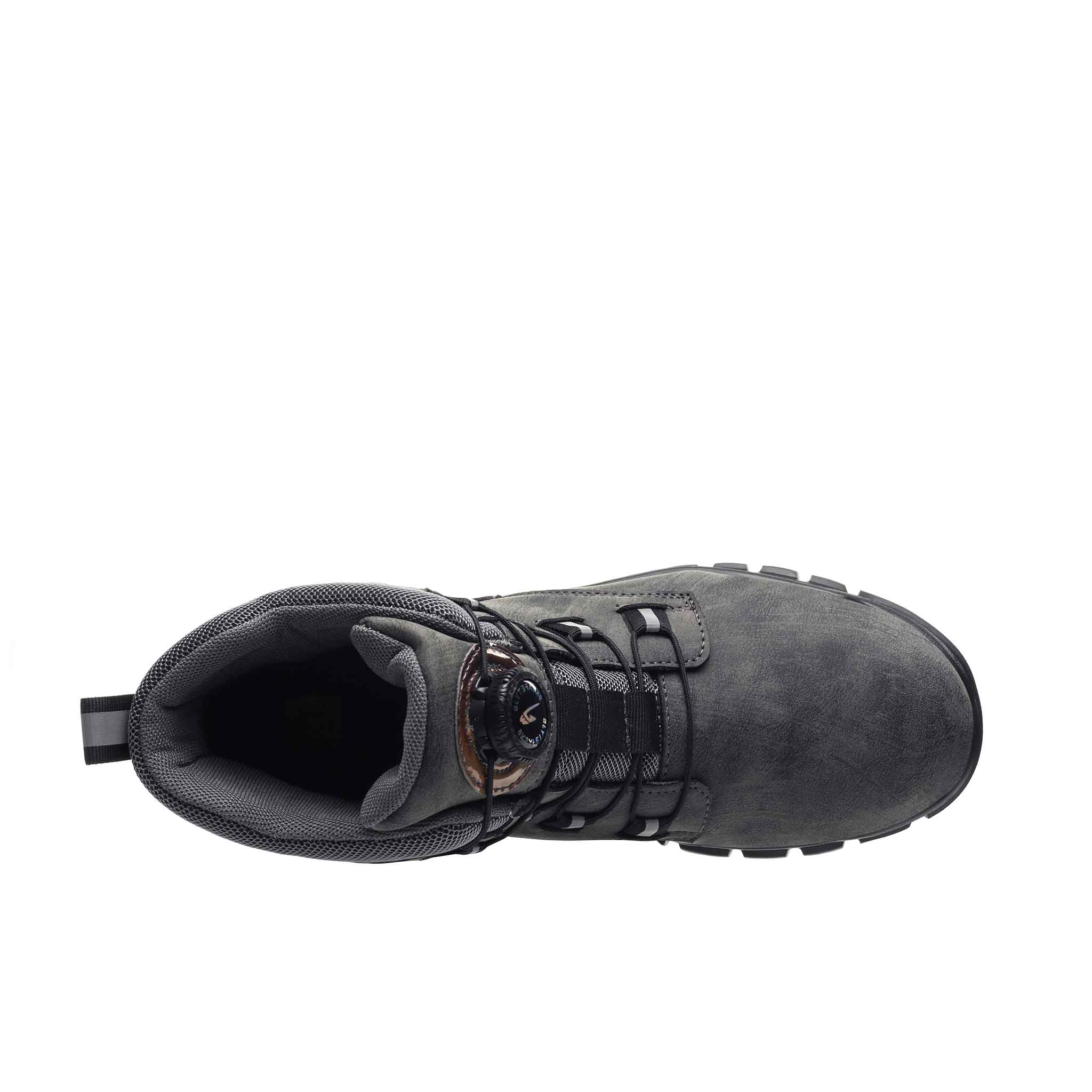 M?skie Wodoodporne Buty Robocze �C Ze Stalowym Podnoskiem I Systemem Sznurowania Na Guziki