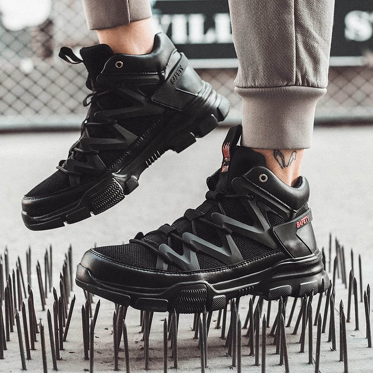 Obuwie M?skie S3 �C Lekkie Buty Robocze Z Kompozytowym Noskiem