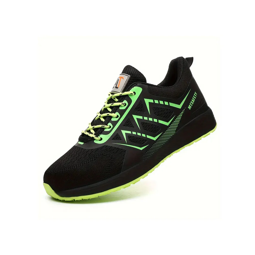 Buty robocze m?skie z noskiem stalowym - lekkie, sportowe i antypo?lizgowe