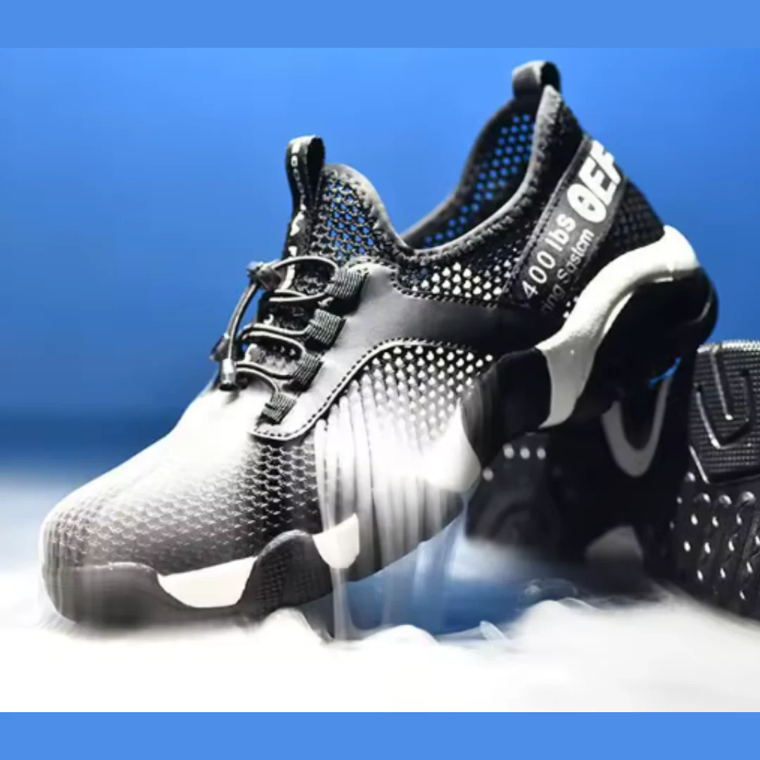 Buty robocze m?skie z noskiem stalowym - lekkie, oddychaj?ce i trwa?e
