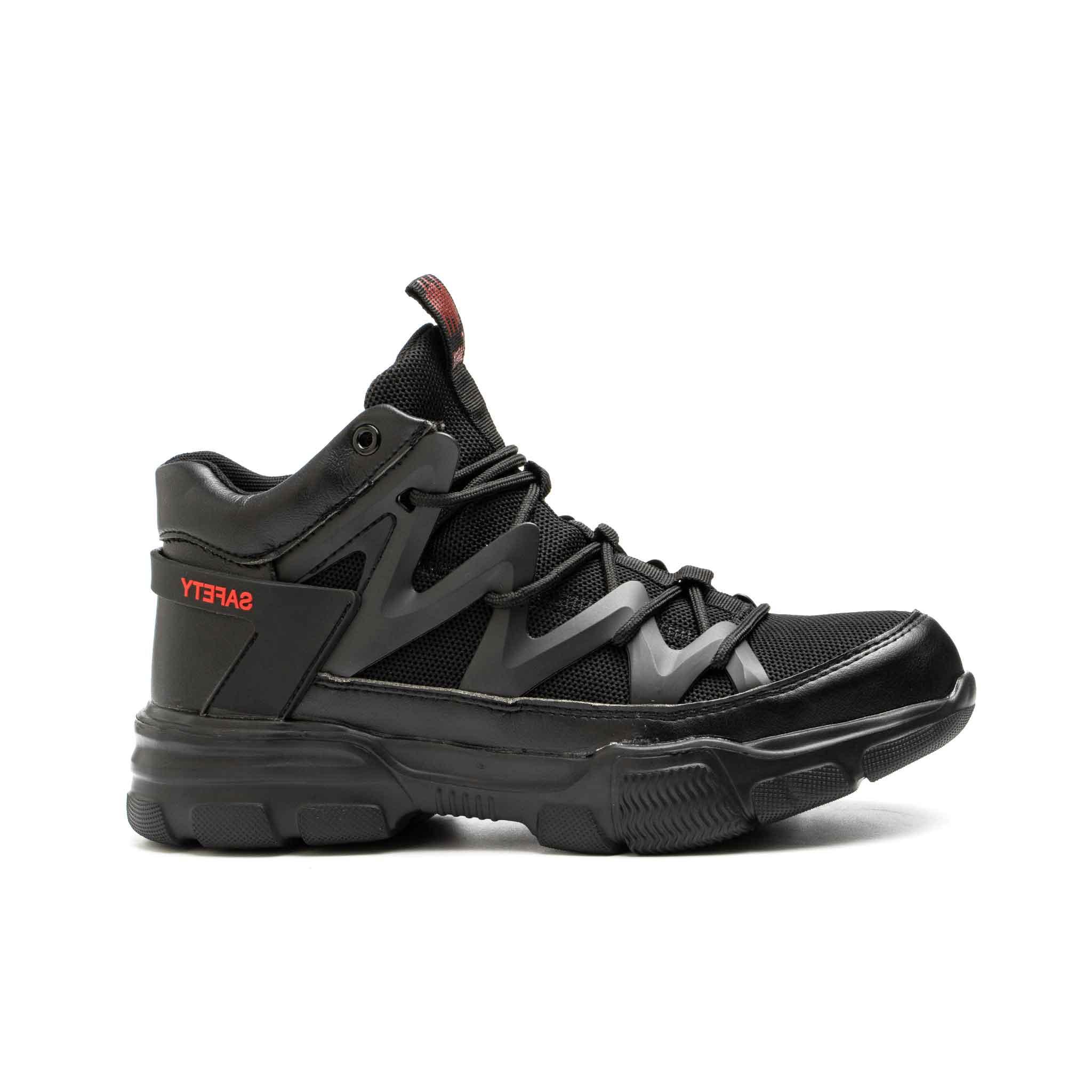 M?skie Buty Ze Stalowymi Noskami �C Gumowa Podeszwa Z Przodu