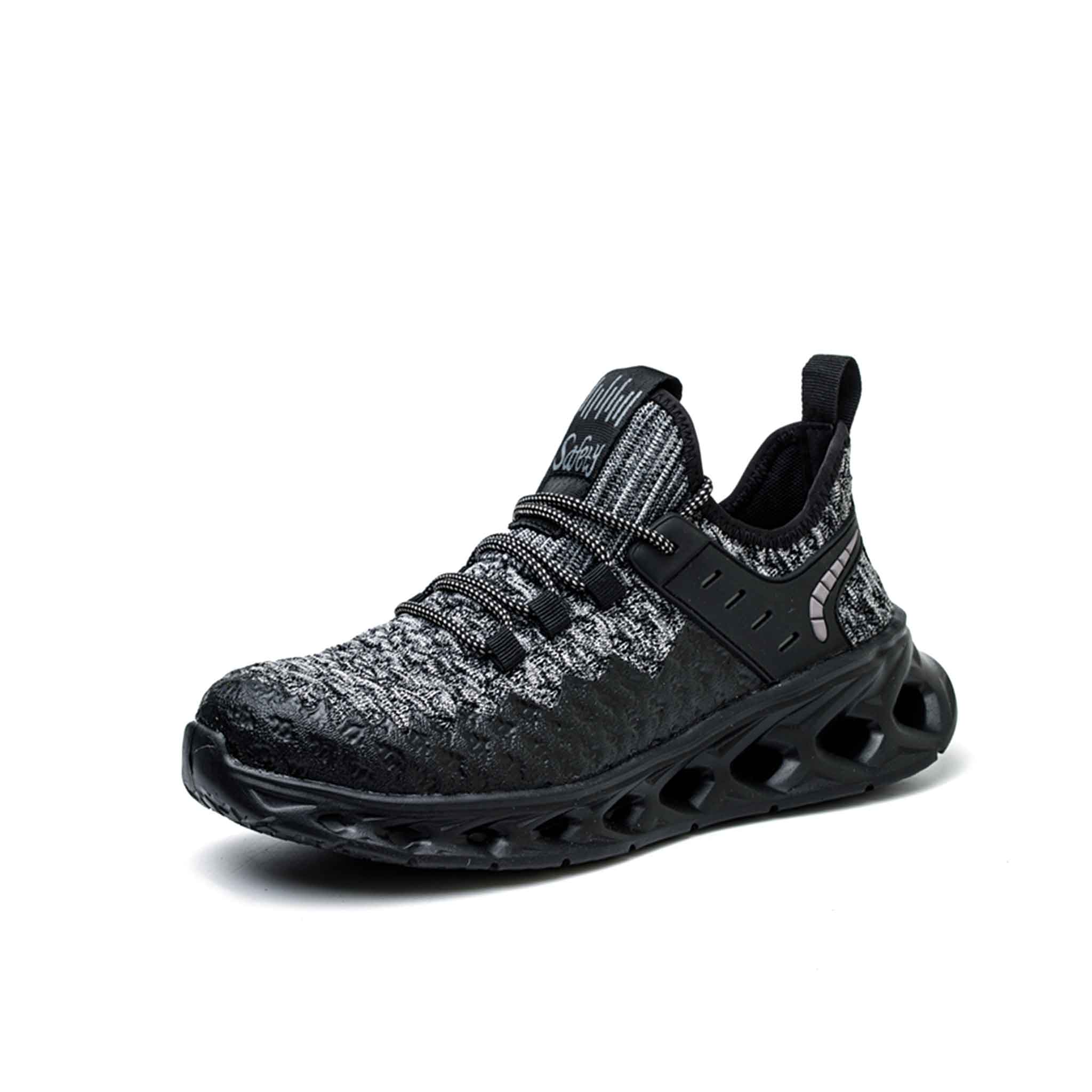 Buty M?skie S3 Ze Stalowym Noskiem �C Elastyczna Gumowa Podeszwa �C Do Pracy