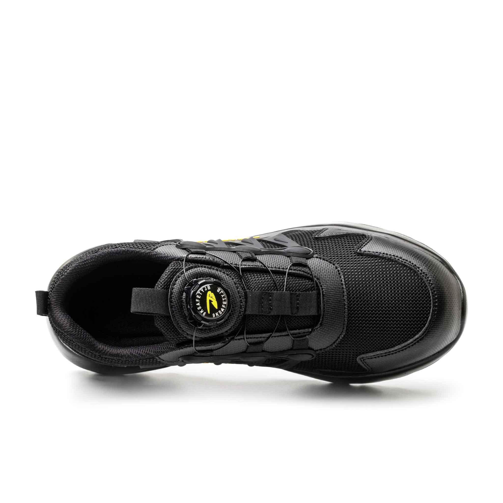 S25 M?skie buty robocze ze stalowym noskiem - system sznurowania na guziki