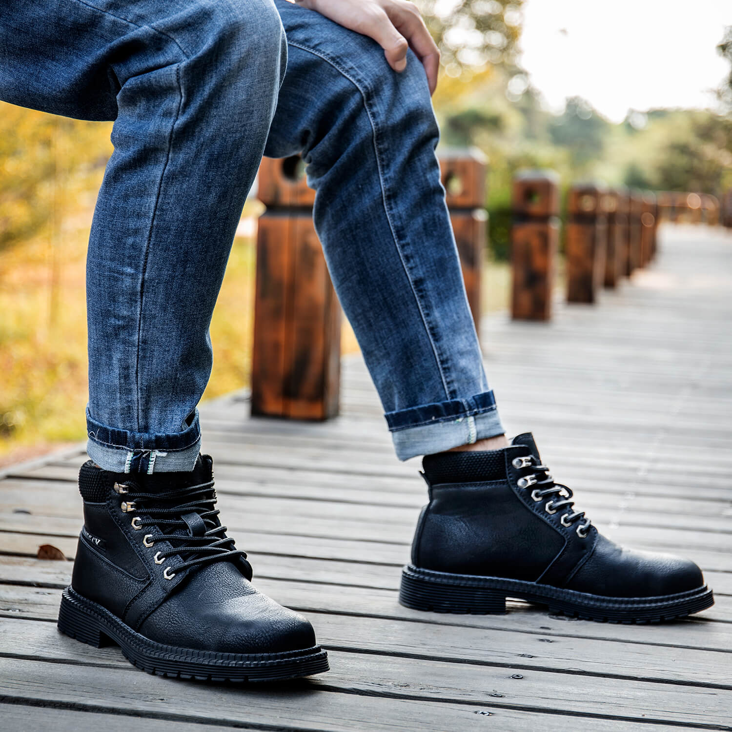 Antypo?lizgowe, Wodoodporne Buty Ochronne Ze Stalowym Podnoskiem