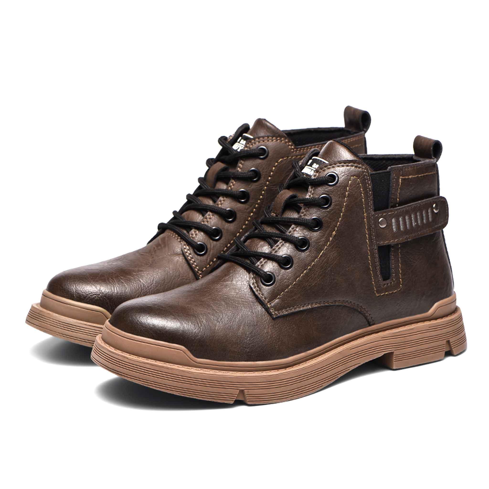 M?skie Buty Robocze ze Stalowym Noskiem - Antypo?lizgowe