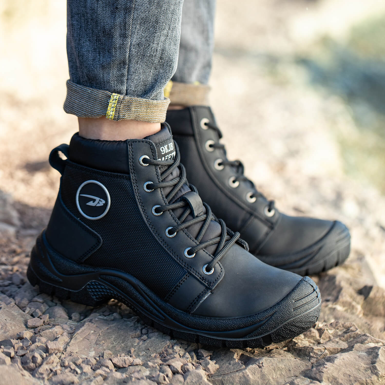 Wodoodporne Buty Robocze �C M?skie Buty Ochronne Ze Stalowymi Noskami