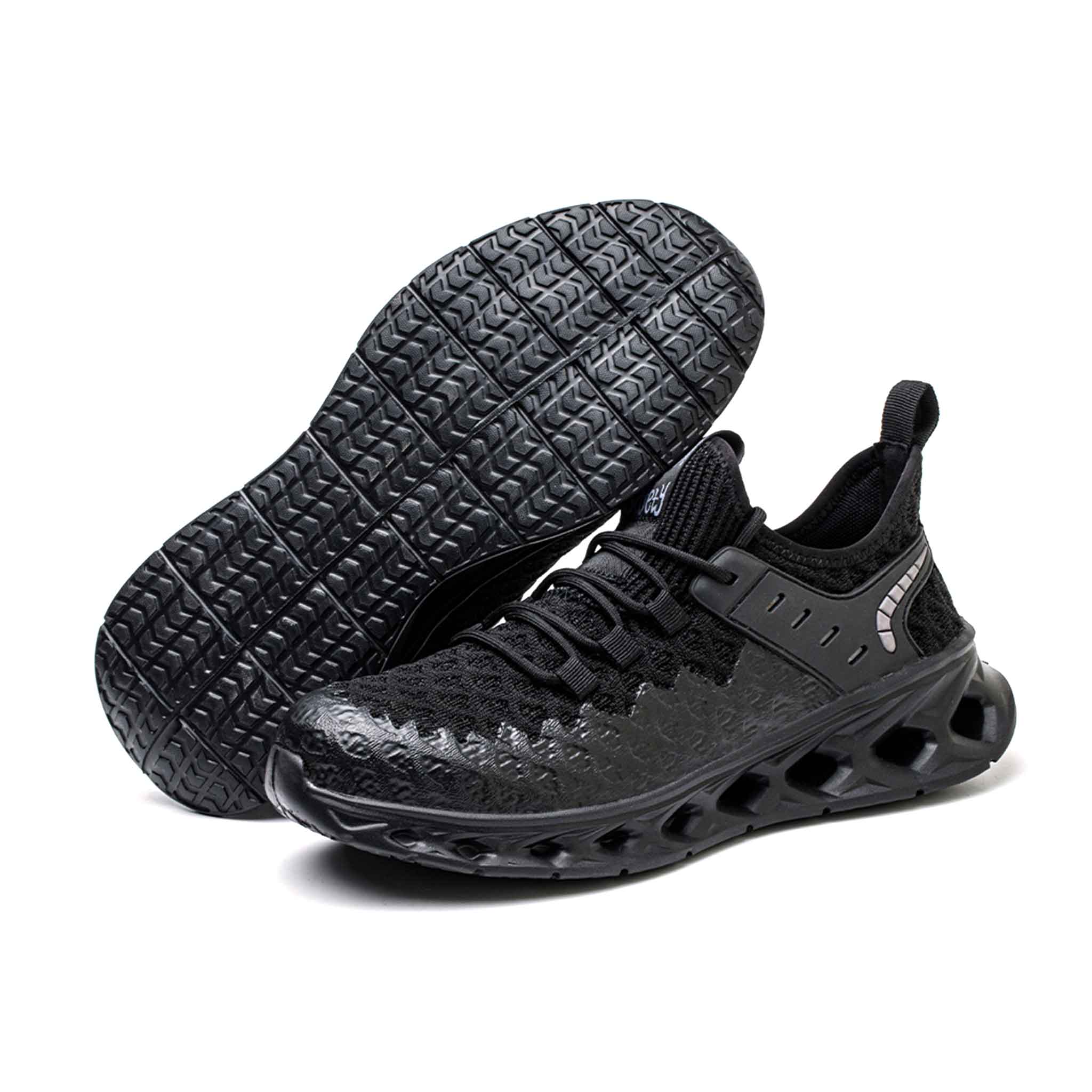 Buty M?skie S3 Ze Stalowym Noskiem �C Elastyczna Gumowa Podeszwa �C Do Pracy