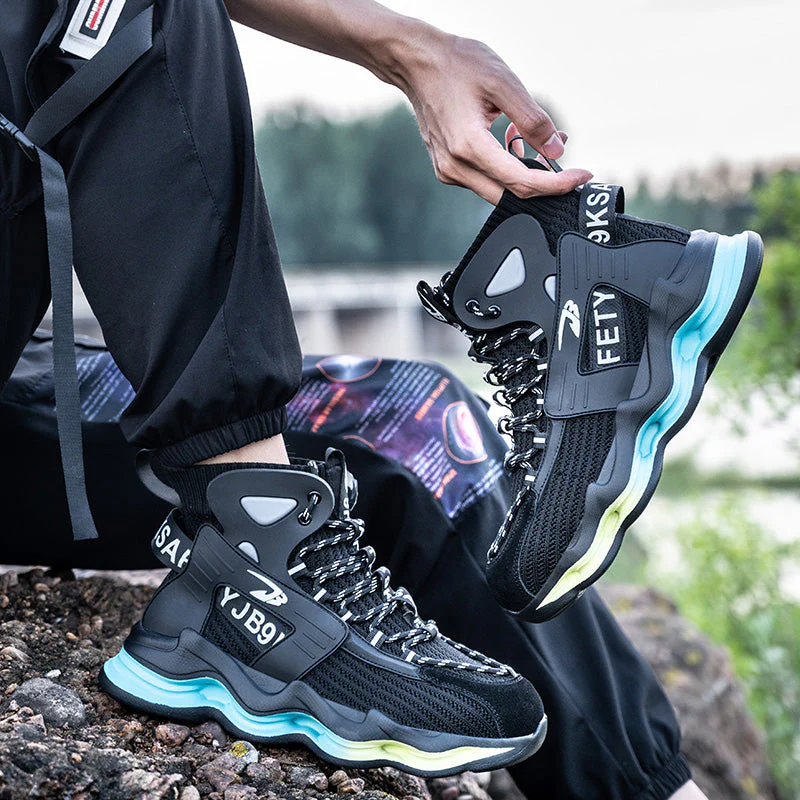 Buty robocze m?skie z kevlarow? podeszw? i stalowym noskiem - oddychaj?ce