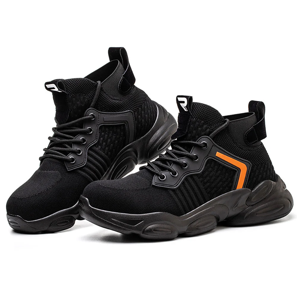 Buty robocze m?skie ze stalowym noskiem i kevlarem - lekkie i oddychaj?ce