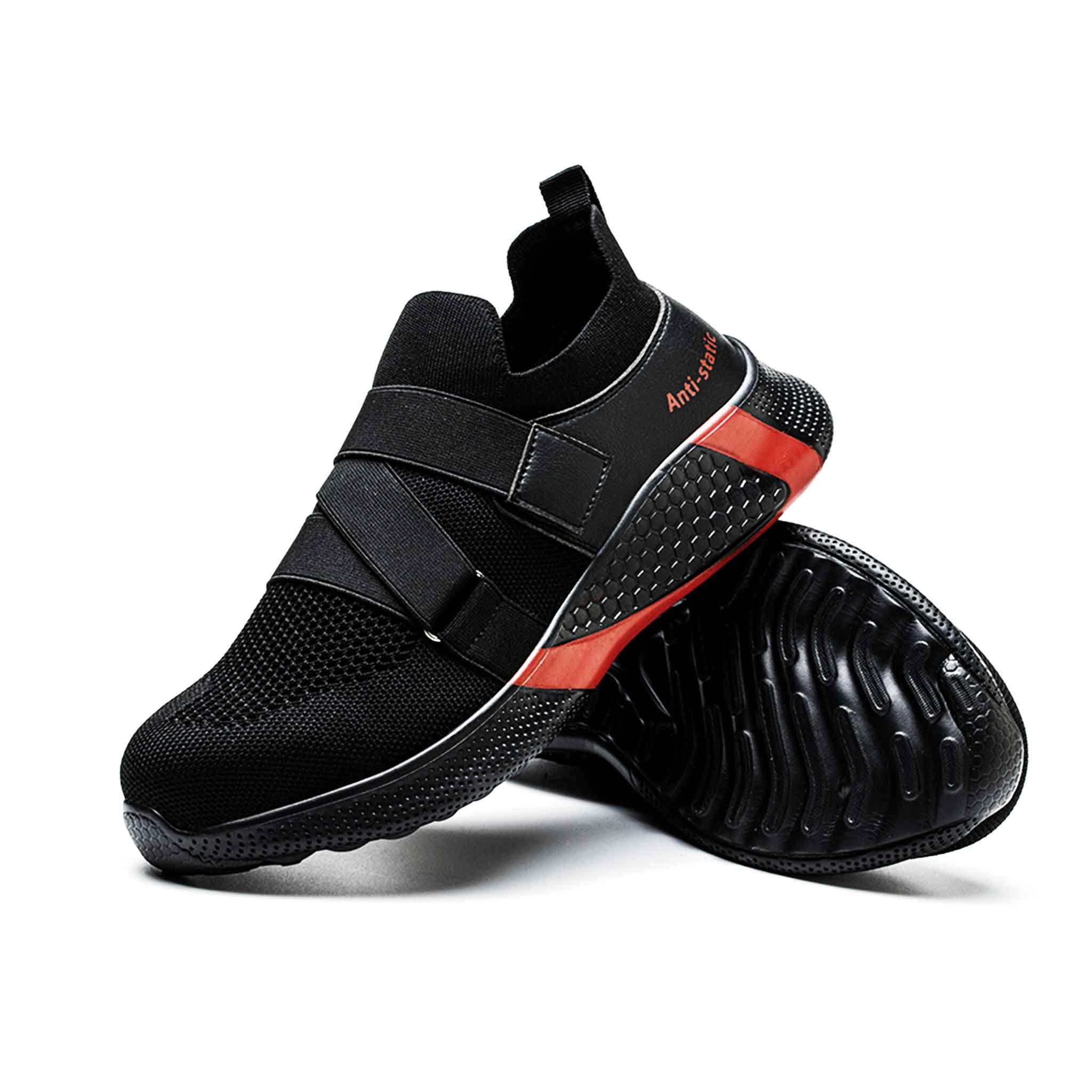 M?skie Tenis��wki S3 Na Rzep Ze Stalowymi Noskami �C Klasa Esd