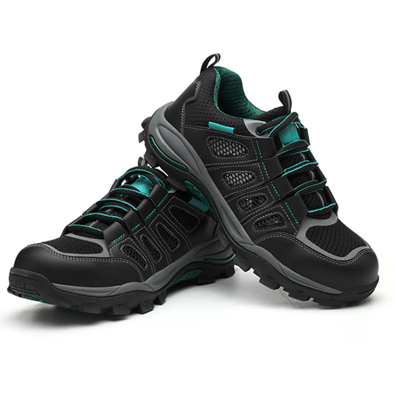 Buty robocze m?skie z siatk? i ochron? palc��w - lekkie i antypo?lizgowe