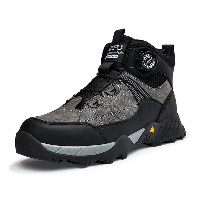 Buty robocze m?skie z kevlarow? podeszw? i noskiem stalowym - wodoodporne