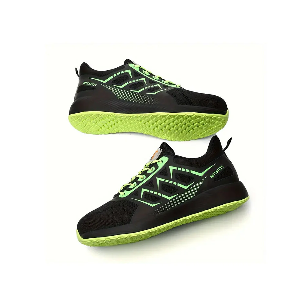 Buty robocze m?skie z noskiem stalowym - lekkie, sportowe i antypo?lizgowe