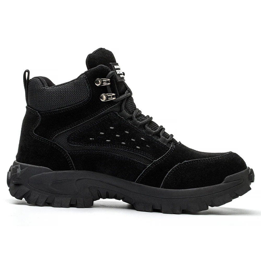 Buty robocze m?skie ognioodporne z kevlarow? podeszw? i stalowym noskiem