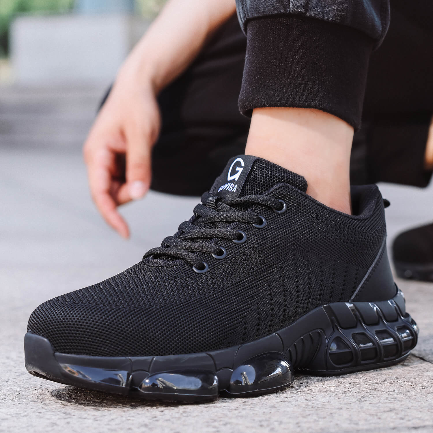 Trampki Robocze S3 Stalowy Palec �C Technologia Poduszki Powietrznej Dla Pracownik��w