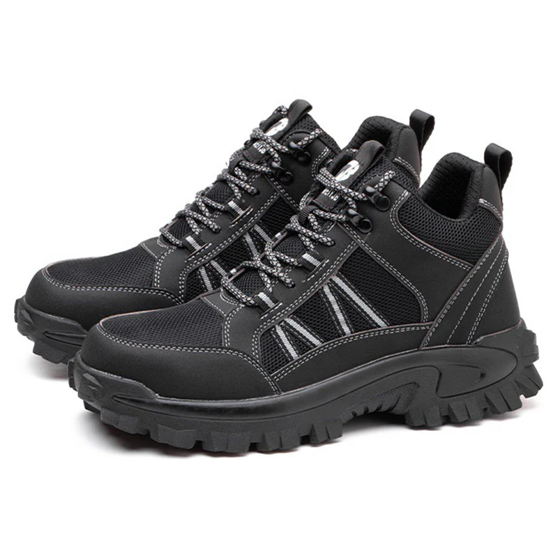 Buty robocze m?skie kevlar z noskiem stalowym - oddychaj?ce i antypo?lizgowe