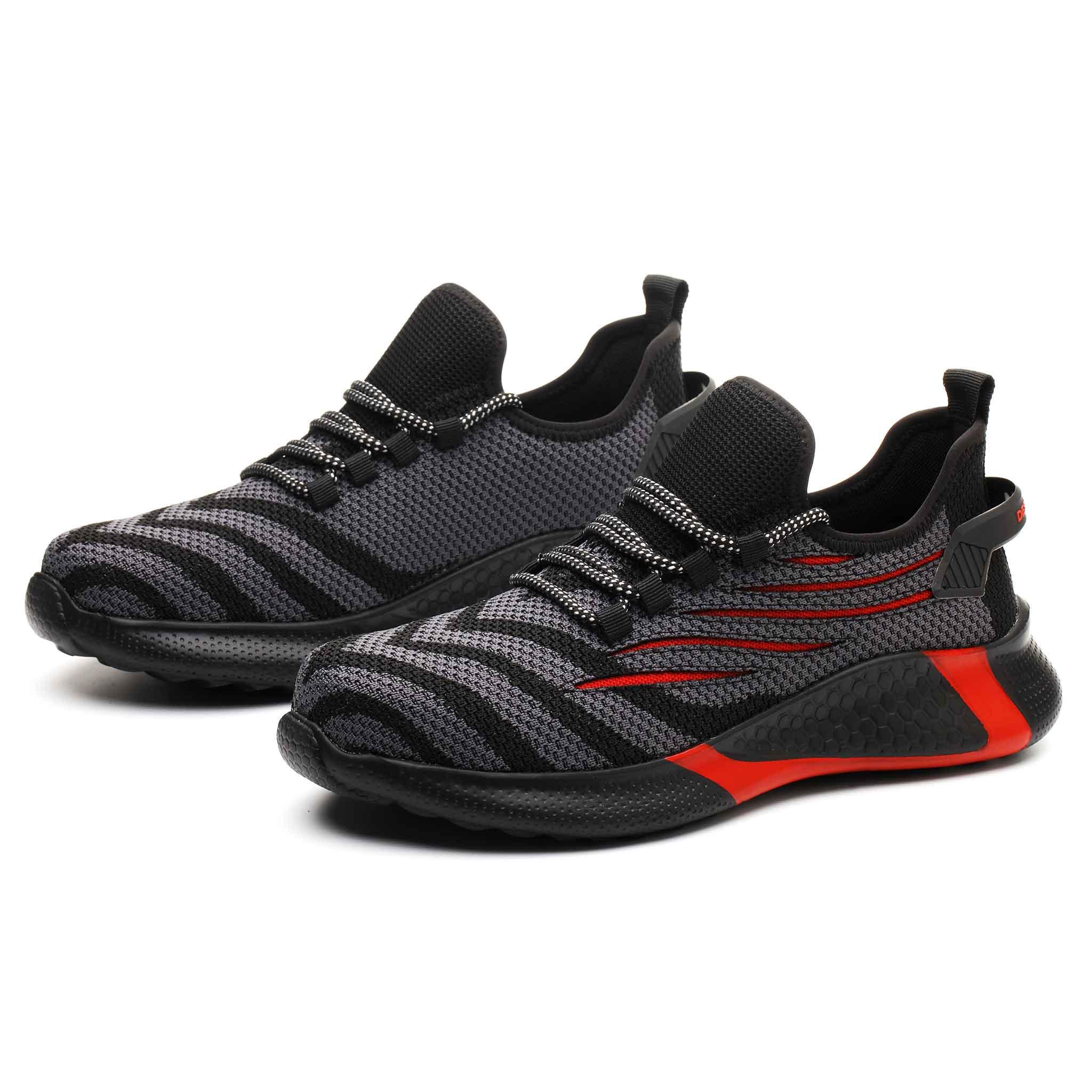 S3 M?skie Buty Sportowe z Metalowym Noskiem - Lekka Konstrukcja