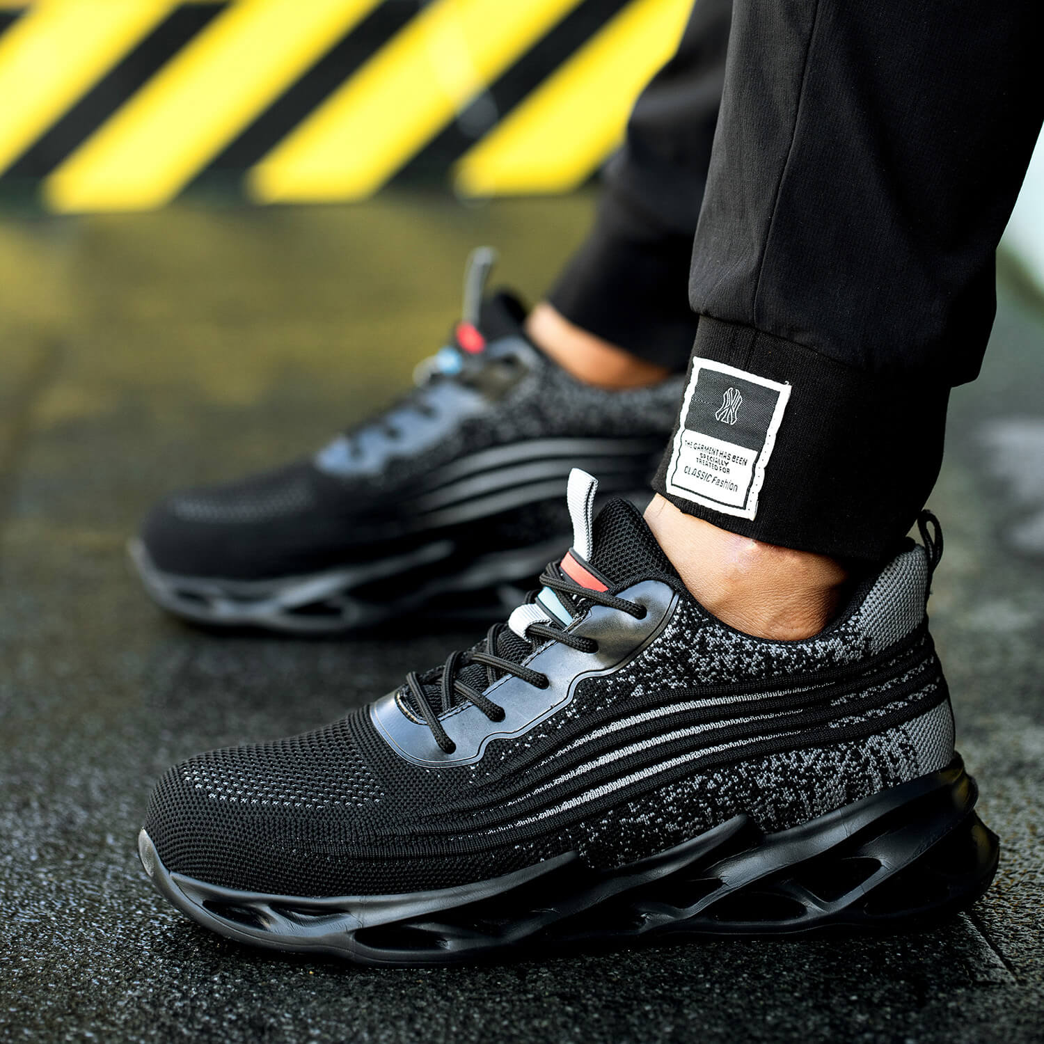 Wygodne M?skie Tenis��wki Robocze S3 Stalowy Palec