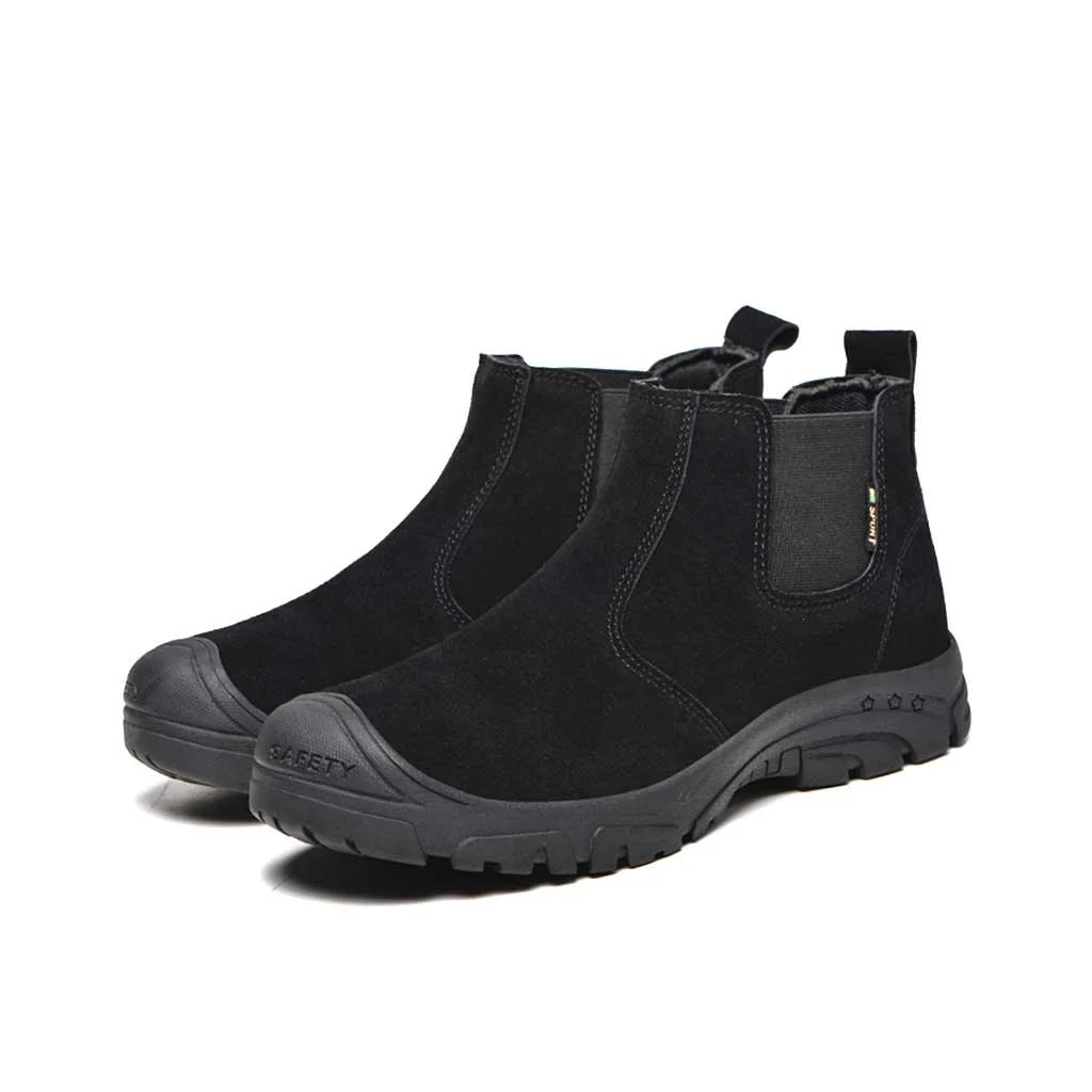 M?skie Buty Typu Chelsea Boots Stalowy Palec - Antypo?lizgowe Obuwie Ochronne