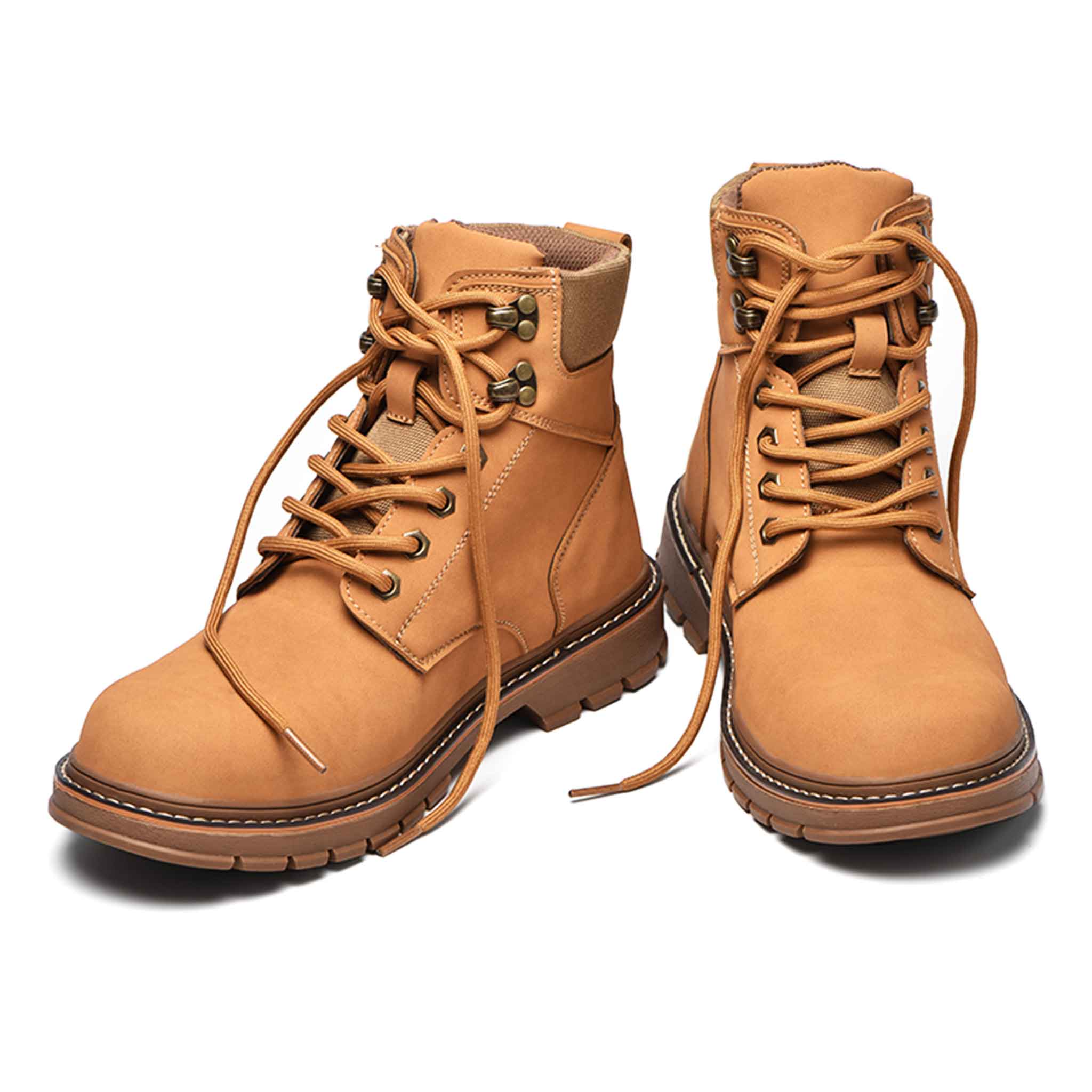 M?skie Buty Robocze, Calowe, Antypo?lizgowe, Stalowe Buty Z Noskami