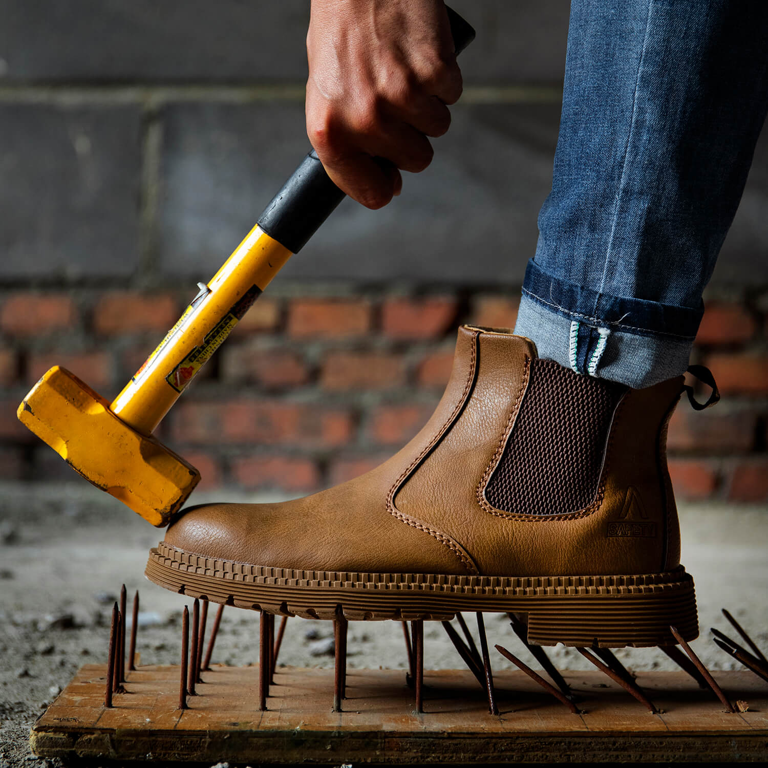 Wodoodporne Buty Wsuwane �C M?skie Buty Ze Stalowymi Noskami