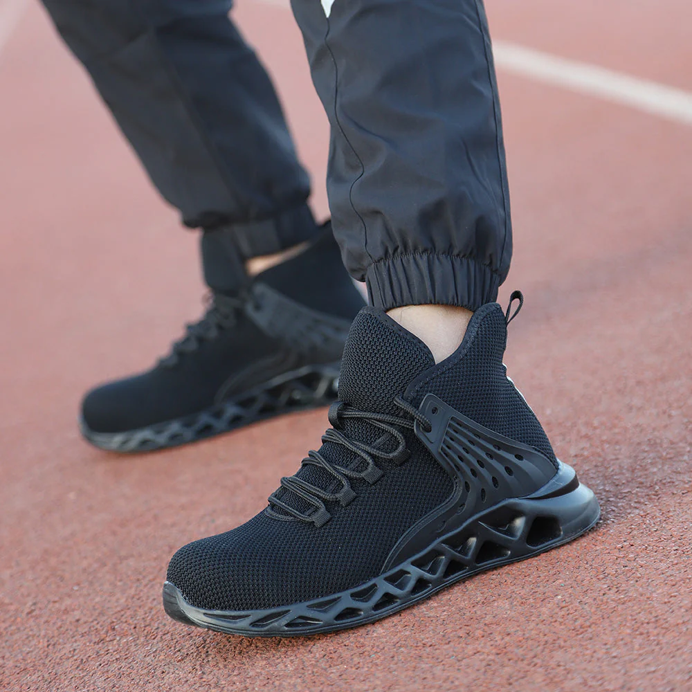 S25 Oddychaj?ce Wysokie Buty Robocze Orthoguard | Ze Stalowym Noskiem dla M??czyzn