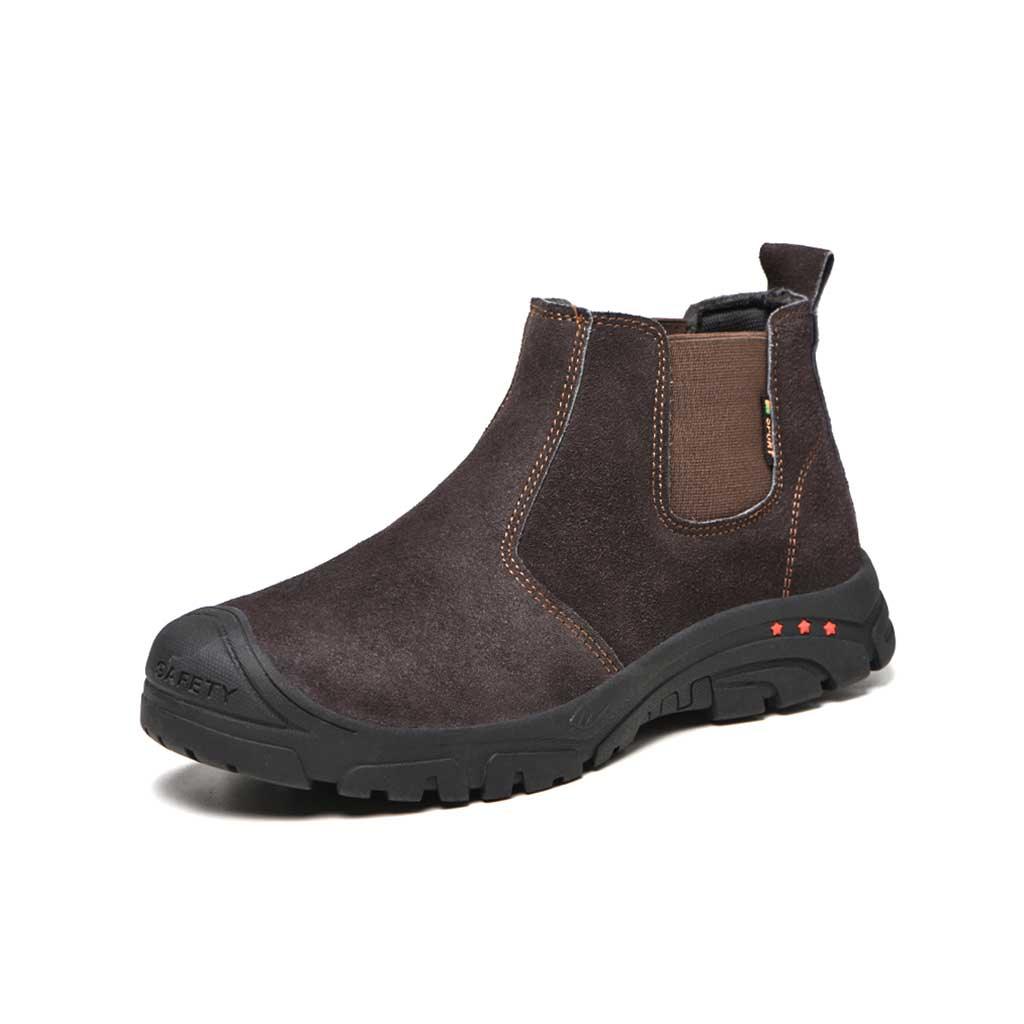 M?skie Buty Typu Chelsea Boots Stalowy Palec - Antypo?lizgowe Obuwie Ochronne