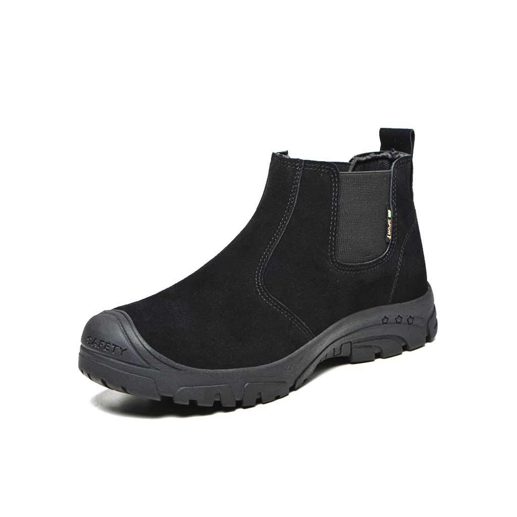 M?skie Buty Typu Chelsea Boots Stalowy Palec - Antypo?lizgowe Obuwie Ochronne