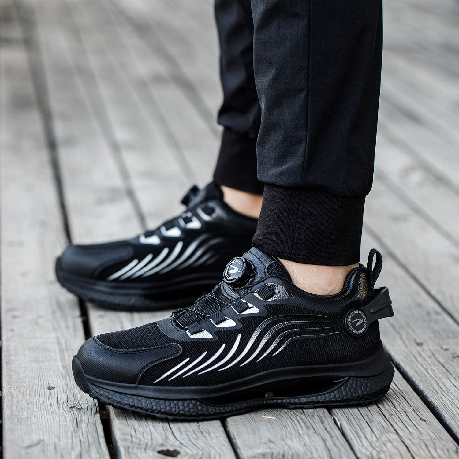 S3 Sznurowad?a Knob �C M?skie Tenis��wki Robocze Ze Stalowymi Noskami