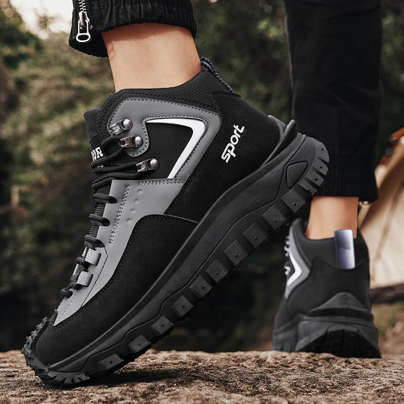 Buty m?skie casual z siateczk? - oddychaj?ce, lekkie i antypo?lizgowe