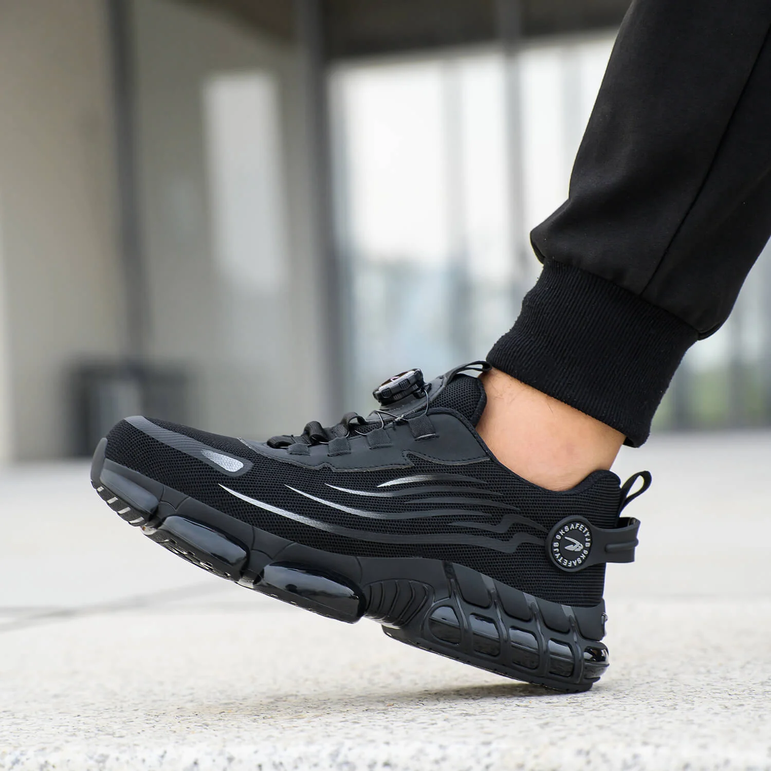 S3 Sznur��wki do k��? �C Lekkie Tenis��wki Robocze Ze Stalowymi Noskami