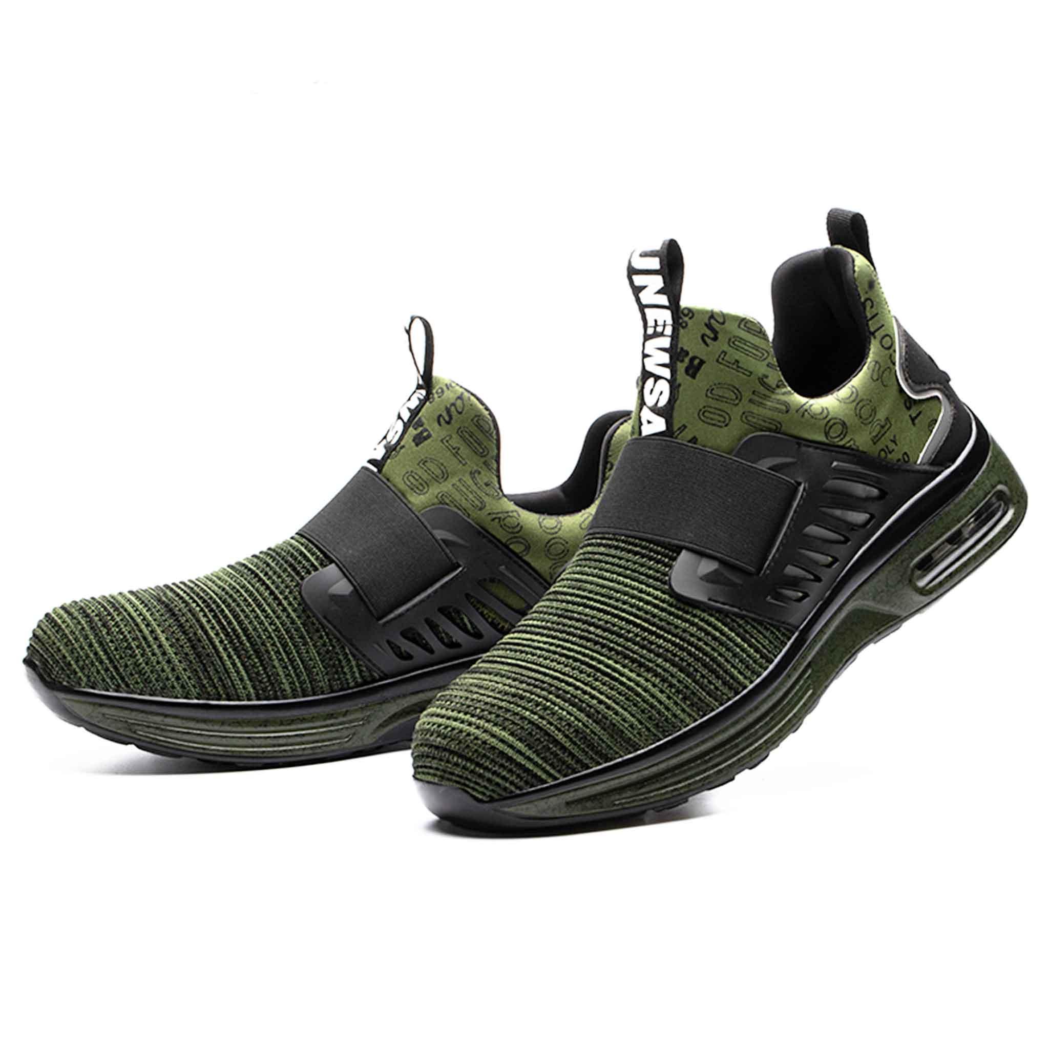 S3 Buty Sportowe ze Stalowym Noskiem M?skie - Model z Poduszk? Powietrzn?