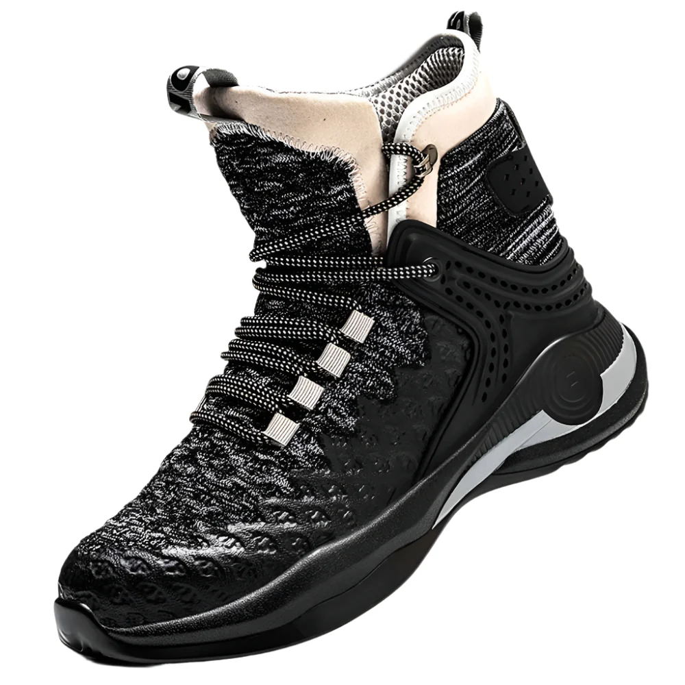 Buty robocze m?skie z noskiem stalowym i kevlarow? podeszw? - oddychaj?ce