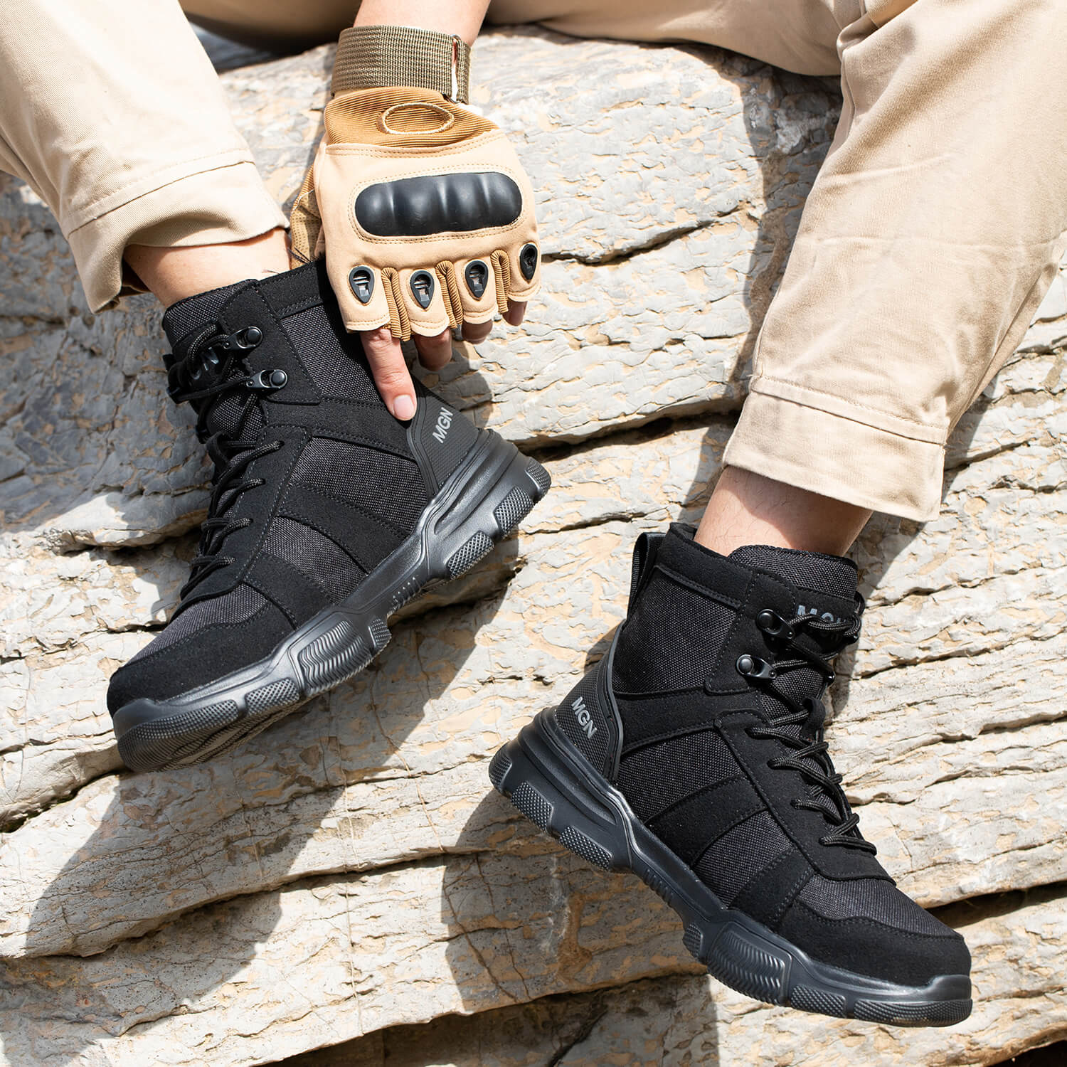 M?skie Buty Robocze �C Lekkie ze Stalowym Noskiem